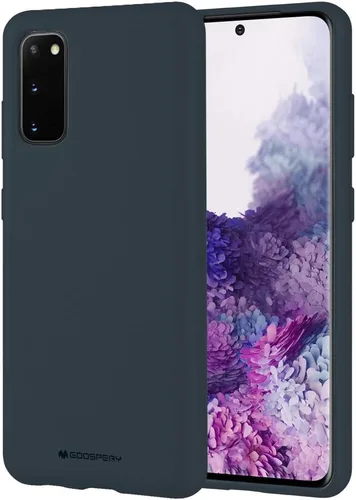 Vista 8 de GOOSPERY Soft Feeling Jelly para Samsung Galaxy S20 Case (2020) Cubierta de parachoques delgada sedosa (negro)