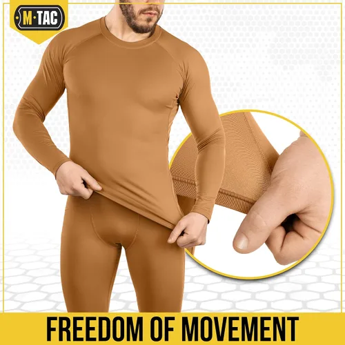 Vista 5 de M-Tac Conjunto de ropa interior térmica para hombre, capa base, forro polar, parte superior e inferior, ultra suave