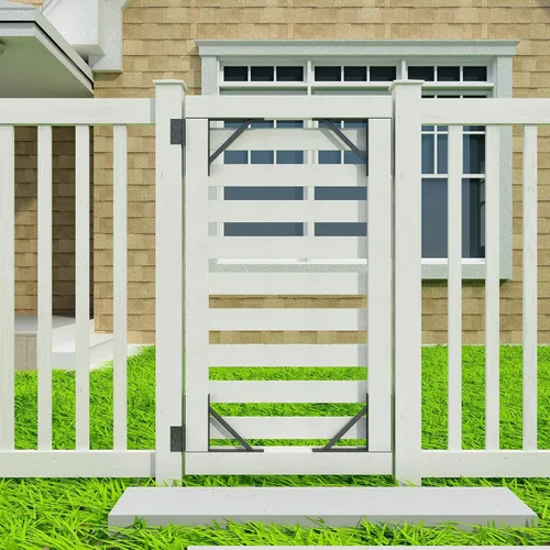 Vista 8 de JUBEST Soporte de Esquina con Refuerzo de Servicio Pesado para Puerta, Kit Anti-Combadura para Puerta, Herrajes Ajustables para Puerta para Cerca
