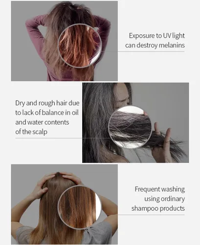 Vista 5 de Masil 3 Salon Care CMC Shampoo 5.1floz Viaje Dañado Cabello Pérdida de Cabello Debilitado Cuero Cabelludo Bouncy Cabello (Color Radiance)