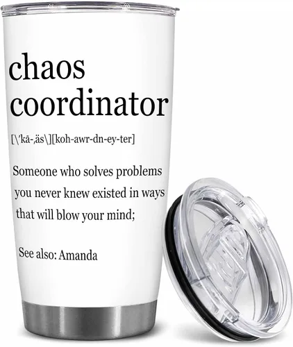 Vista 12 de WHIDOBE Vaso jubilado personalizado, con texto en inglés "I Used To Work With Absolute Legend, Goodbye Workplace Office Boss, Women Men, Going Away