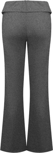 Vista 4 de Leggings acampanados de cintura baja para mujer, pantalones de yoga con corte de bota, pantalones de yoga de pierna ancha, pantalones deportivos