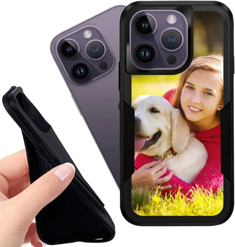 Vista 7 de Funda magnética personalizada para iPhone 17 Air 16 15 14 Pro Max Plus 13 12 11, personaliza el nombre del texto de la foto y imagen, imanes fuertes