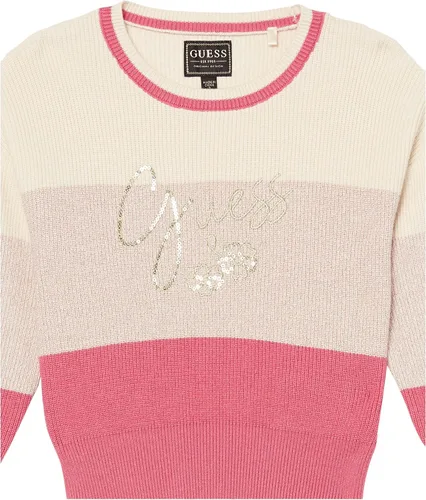Vista 2 de GUESS Suéter gráfico de manga larga para niña