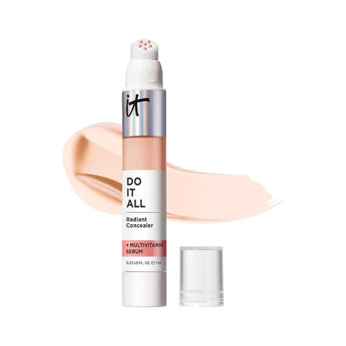 Vista 35 de IT Cosmetics Do It All Radiant Corrector - Corrector de maquillaje - Hidrata e ilumina - Cobertura media sin arrugas y acabado radiante