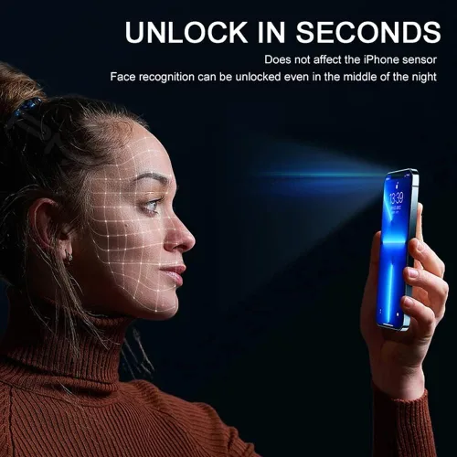 Vista 7 de Protector de pantalla de privacidad para iPhone 11/XR, borde 2.5D, cobertura completa, anti-espía 9H, protector de pantalla de vidrio templado