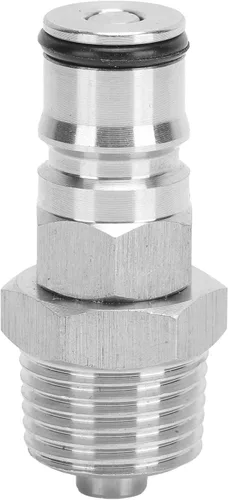 Vista 9 de TOPINCN Ball Lock Post 18 Ball Lock Adapter Lock Post Lock Male 1/2In Npt Kit Adaptador de rosca con para barriles Kegging