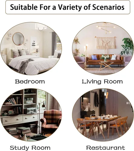 Vista 4 de ACEHOME Divisor de habitación con estantes, 4 paneles divisores de habitación y pantallas de privacidad plegables, pantallas plegables de 6 pies