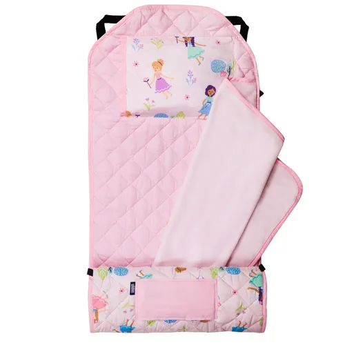 Vista 9 de Wildkin - Tapete para tomar la siesta, moderno y todo en uno, con almohada para infantes (niñas o niños), tamaño perfecto para la guardería