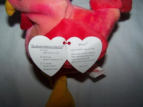 Vista 5 de Ty Beanie Babies - Strut The Rooster