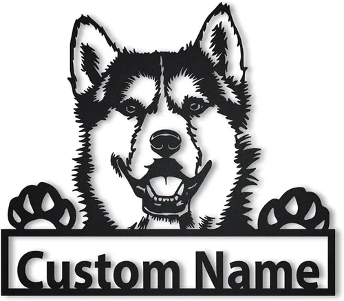 Vista 12 de zouwii Letrero de metal personalizado para perro Airedale Terrier Letrero de metal personalizado Airedale Terrier Airedale Terrier divertido