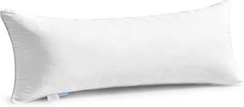 Vista 10 de Leeden - Juego de 2 rellenos de almohada de 30 x 50 cm, insertos de cojín con funda de 100% algodón, insertos rectangulares decorativos para sofá