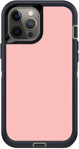 Vista 20 de MightySkins Skin compatible con OtterBox Defender iPhone 12 Pro Max - Azul sólido Funda protectora de vinilo duradera y única Fácil de aplicar