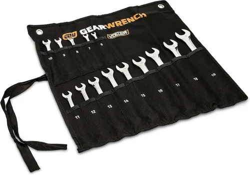 Vista 4 de GEARWRENCH Juego de llaves métricas combinadas de 6 puntos de 14 piezas 81925 (paquete de 10)