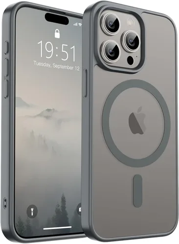 Vista 237 de SUPFINE Funda magnética para iPhone SE 2022 (3ª)/2020 (2ª), iPhone 8 (compatible con MagSafe) (protección contra caídas de grado militar), funda