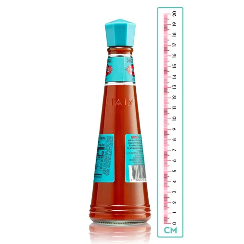 Vista 3 de FIRELLI - Salsa picante italiana Botella de 5 onzas (paquete de 1) Patada perfecta para pizza, ramen, huevos Gran sabor equilibrado, sin