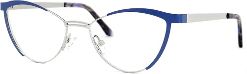 Vista 2 de Zeelool Gafas de bloqueo de luz azul ojo de gato de metal para mujer Sydney FM0125