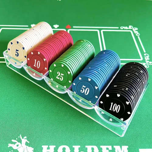Vista 6 de SEETOOOGAMES Casino Poker Chips Denominations