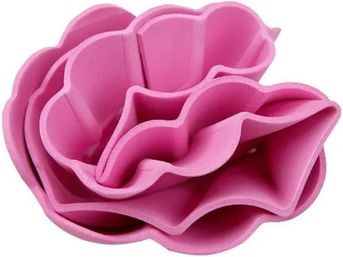 Vista 3 de Champú seguro para bebés, protección para el baño, gorro de ducha suave, protector de pelo para niños (rosa)