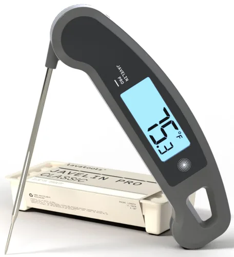 Vista 13 de Lavatools Javelin® PRO Classic Termómetro digital profesional de lectura instantánea de 2 segundos para parrilla y cocina, pantalla retroiluminada