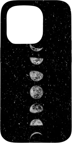Vista 14 de Moon Phase Bohemian Celestial Lunar Cycle Astronomy Gift Case for iPhone 17