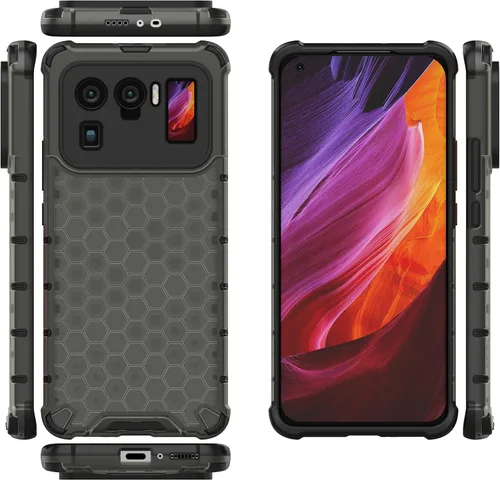 Vista 70 de Funda para Xiaomi Poco M3 cubierta,Funda para Xiaomi Poco M3 Funda 2 en 1 Teléfono Funda Negro