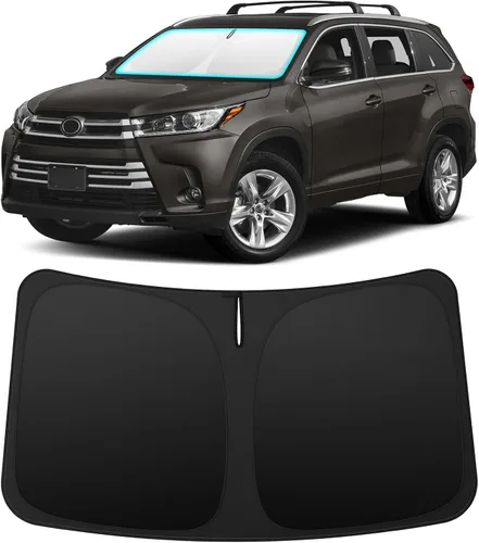 Vista 82 de INSAUTO Accesorios para parasol de parabrisas de ajuste personalizado para Acura RDX 2019-2026, parasol plegable para ventana delantera, reflector