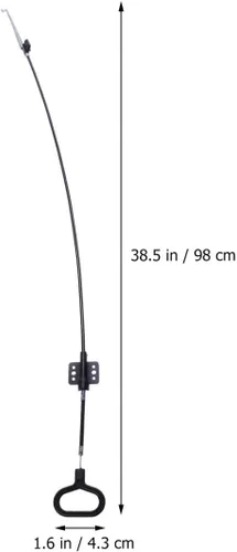 Vista 8 de Yardwe Reclinable Sofá Reclinable Tire Cable Reemplazo Sofá Reclinable Liberación Anillo D Manija Cable Piezas De