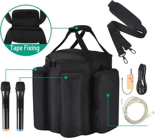 Vista 8 de Funda de viaje para Bose S1 Pro/S1 Pro+ y micrófonos
