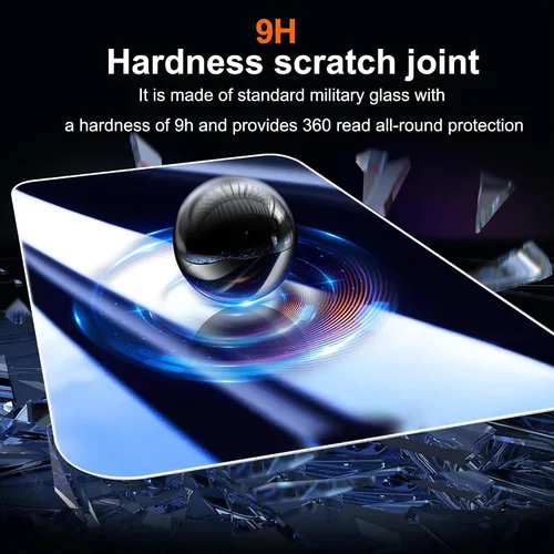 Vista 7 de Protector de pantalla para Redmi Pad 2 SE (2026) de 9.7 pulgadas, dureza 9H, arañazos, vidrio templado, compatible con fundas, arañazos