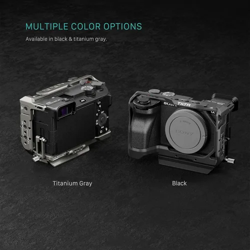 Vista 10 de Tilta Jaula completa para cámara a6700 Accesorios de montaje Diseño personalizado Listo para ARCA Compatible Abrazadera HDMI Negro