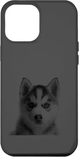 Vista 25 de Chic Husky Puppy for Dog Mom and Paw Parents Case for iPhone 16
