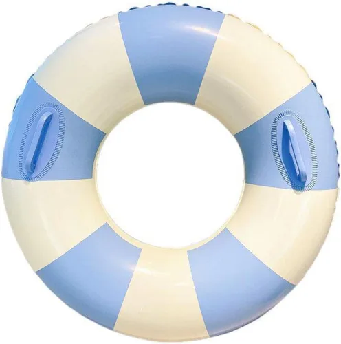 Vista 7 de Audaisyly Anillo de natación para niños, flotadores inflables de piscina, tubo de natación, balsa de juguete con frutas, decoraciones de sirena