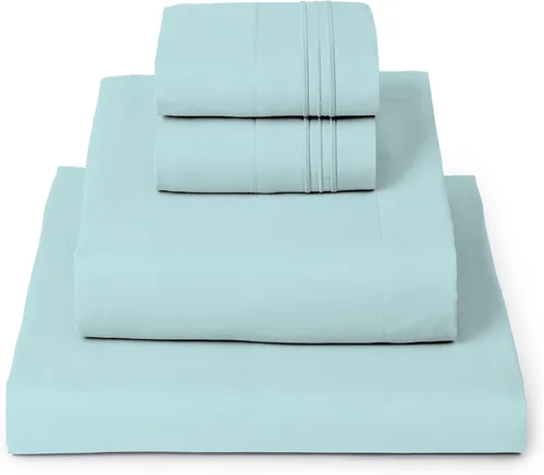 Vista 35 de Mellanni Juego de sábanas Twin XL - Juego de ropa de cama de 4 piezas de la colección icónica, (incluyendo 2 fundas de almohada), bolsillo profundo