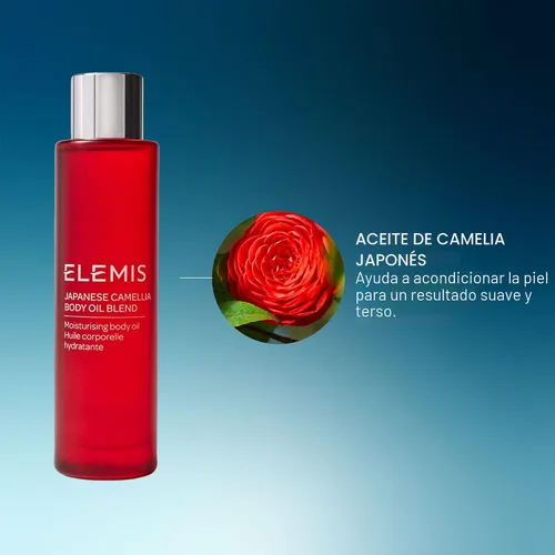 Vista 7 de Elemis Aceite corporal de camelia japonesa– Aceite Corporal Nutritivo