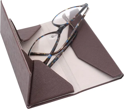 Vista 186 de Real Sic Funda para lentes de sol para hombres y mujeres, soporte magnético plegable para lentes de sol, inspirado en el color sólido