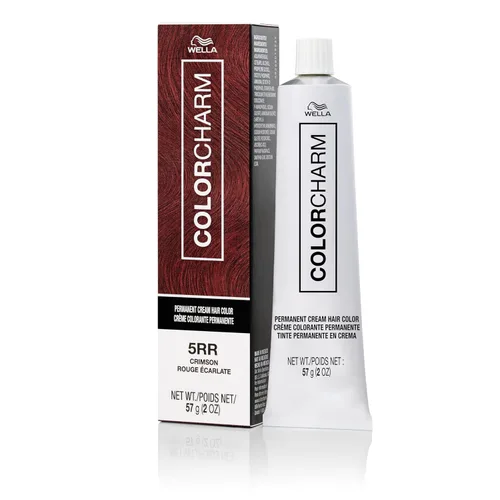 Vista 12 de COLORCHARM Permanent Cream Hair Dye Red Violet Color 100% Gray Coverage Rubio frío de elevación alta de 12 V