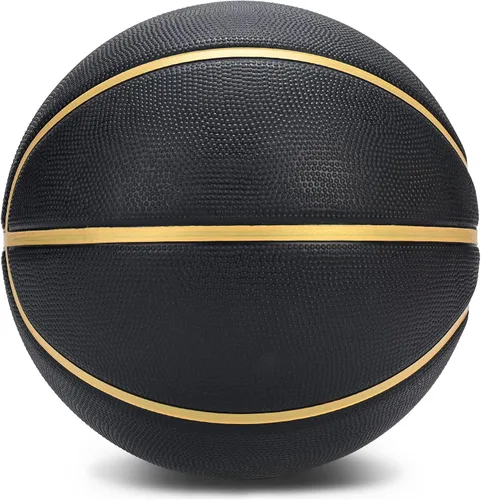 Vista 2 de Dakapal Baloncesto de goma tamaño 5 para adolescentes y adultos, pelotas de baloncesto para interiores y exteriores, para juegos, gimnasio
