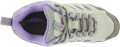 Vista 3 de Pacific Trail Zapatos de senderismo de cuero alta para mujer color gris talla 65 M BM gris 65