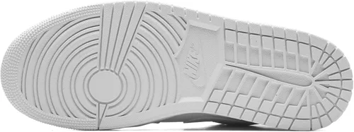 Vista 5 de Jordan Air Jordan 1 Low 553558 136 para hombre, talla 9.5 blancoblanco-blanco, BlancoBlanco-blanco
