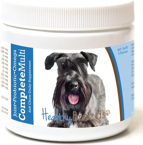 Vista 138 de Healthy Breeds Affenpinscher todo en uno multivitamínico suave masticable 60