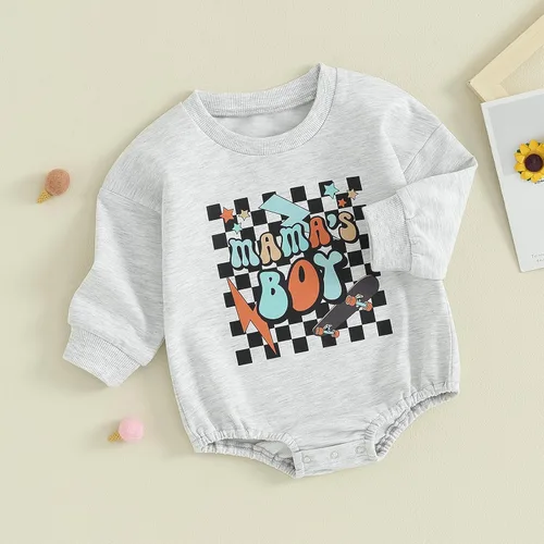 Vista 3 de Thorn Tree Sudadera de manga larga de Halloween para bebé, niño, niña, suéter de gran tamaño, cuello redondo, ropa de otoño e invierno