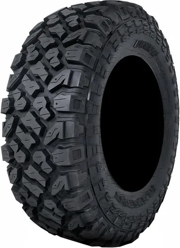 Vista 3 de Bundle - 9 Items: MSA Black Diesel 14" ATV Wheels 28" Klever X/T Tires [4x110 Bolt Pattern 10mmx1.25 Lug Kit]