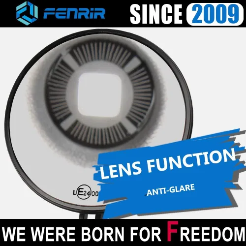 Vista 4 de FENRIR Espejo de motocicleta con adaptador para Yamaha XSR700 XSR900 (2016-2021) MT09 (2014-2020) MT01 MT07 (2014-2024) MT10 FZ1 FZ6 FZ07 FZ09 FZ10