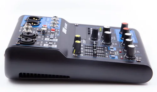 Vista 4 de EMB MX06BT 99 DSP 6-Channel Audio Mixer Consola de mezcla MP3 Sound Desk con Bluetooth