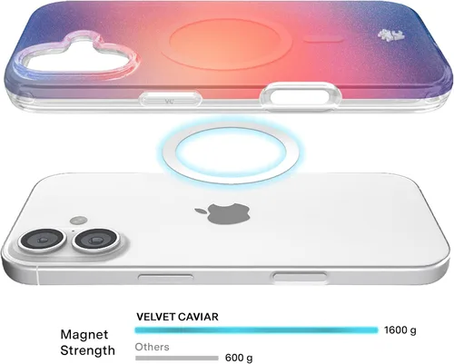 Vista 447 de VELVET CAVIAR Funda para iPhone 15, compatible con MagSafe, probada contra caídas de 10 pies, fundas protectoras de diseño, leopardo color rosa
