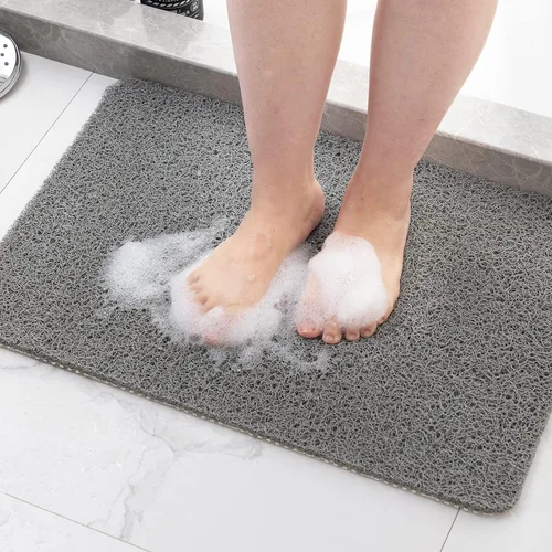 Vista 38 de Hargiis - Tapete antideslizante de secado rápido para tina y ducha, tapete exfoliante para pies, para baño, cocina u hotel, beige, 24 x 16 pulgadas