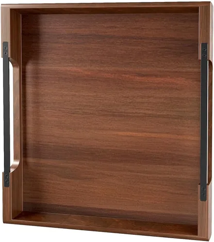 Vista 15 de Tabla grande de embutidos – Con asas laterales incorporadas, tabla de servir de madera de acacia de 32 pulgadas para queso, carne y aperitivos