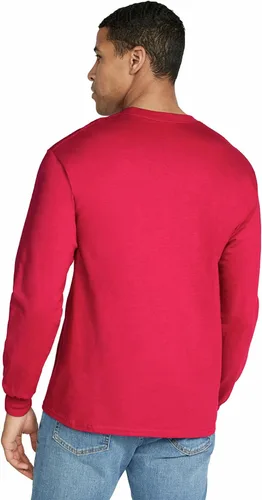 Vista 14 de Gildan - Camiseta de manga larga de algodón ultra estilo G2400 para adultos, paquete múltiple