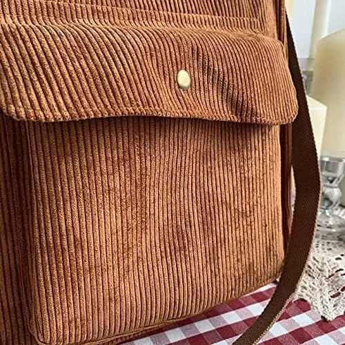 Vista 5 de Bolsa de pana para mujer